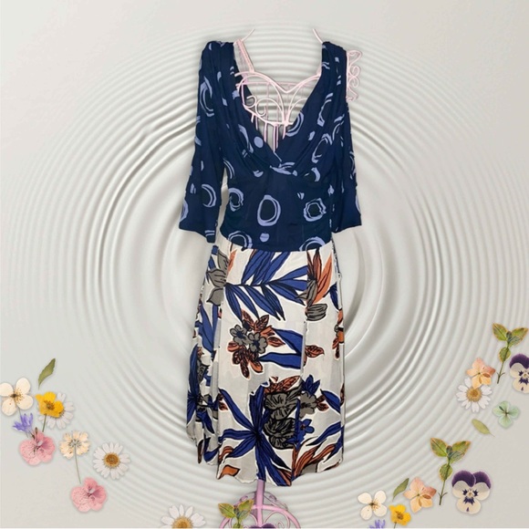 🏷️ SAVE THE QUEEN gorgeous midi dress sz Med! - Picture 3 of 6